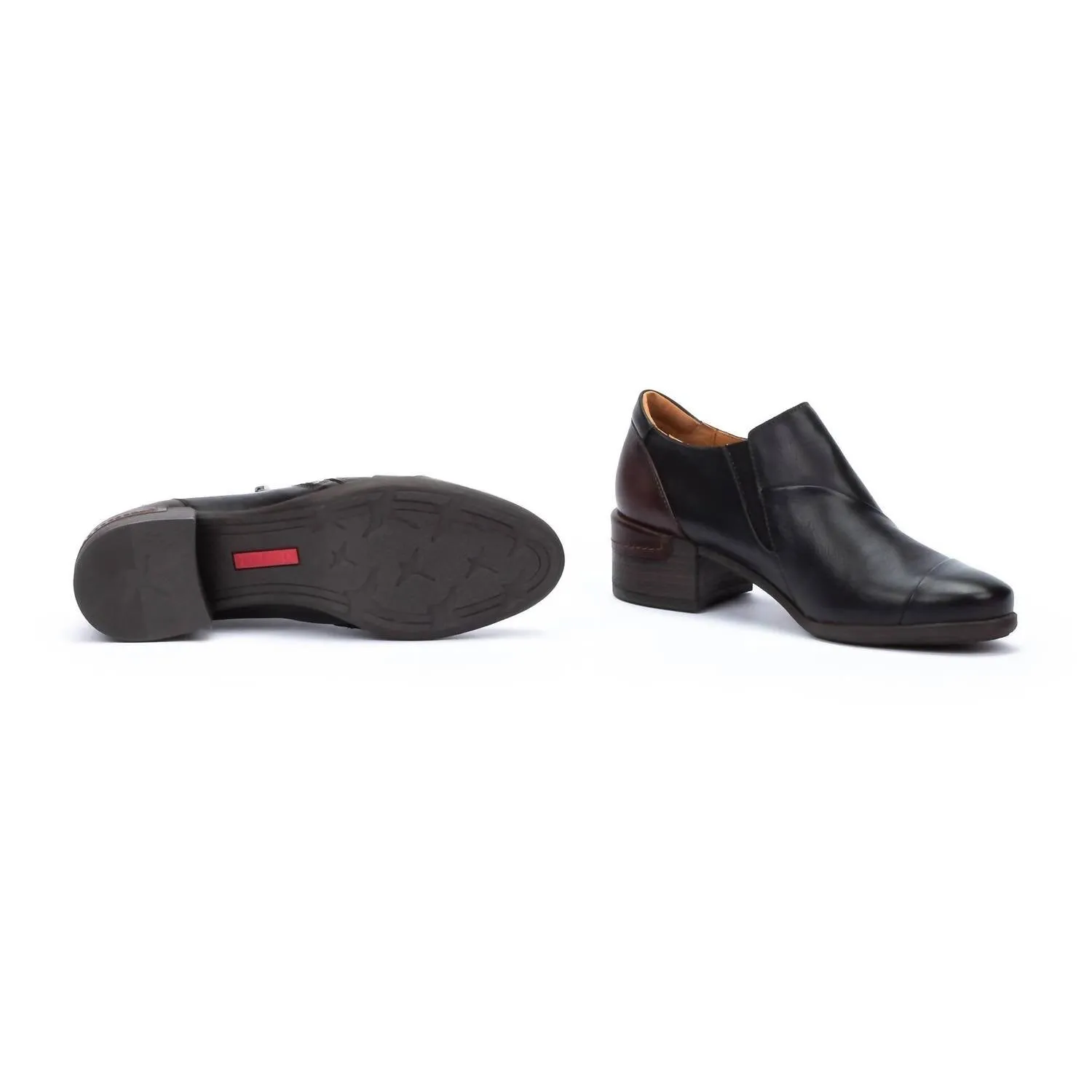 Women's Mlaga Low Heel Shoes In Black