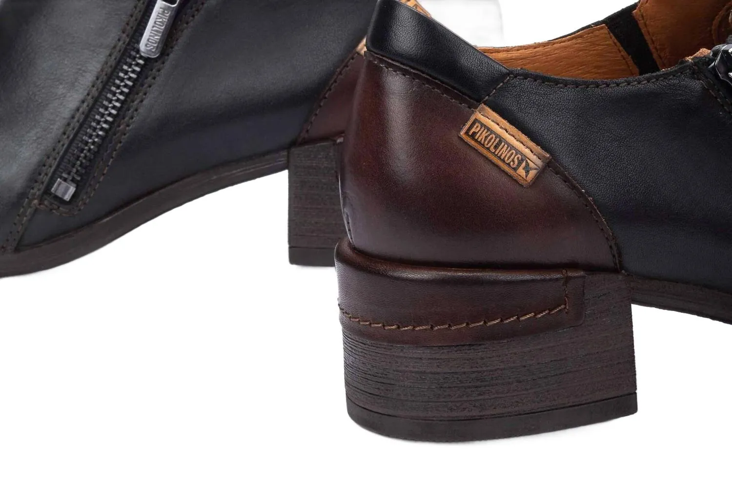 Women's Mlaga Low Heel Shoes In Black