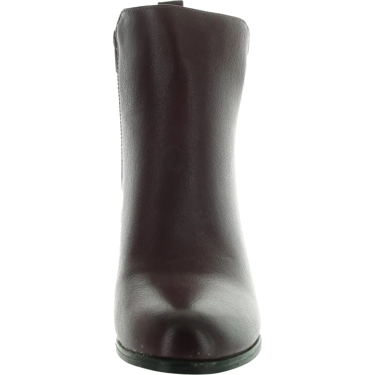 Womens Padded Insole Faux Leather Booties
