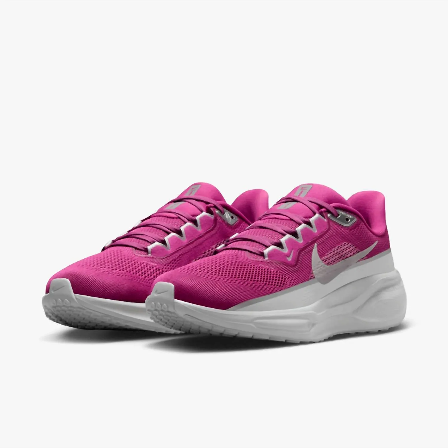 Women's Pegasus 41 Prm Shoes In Hot Fuchsia/light Silver