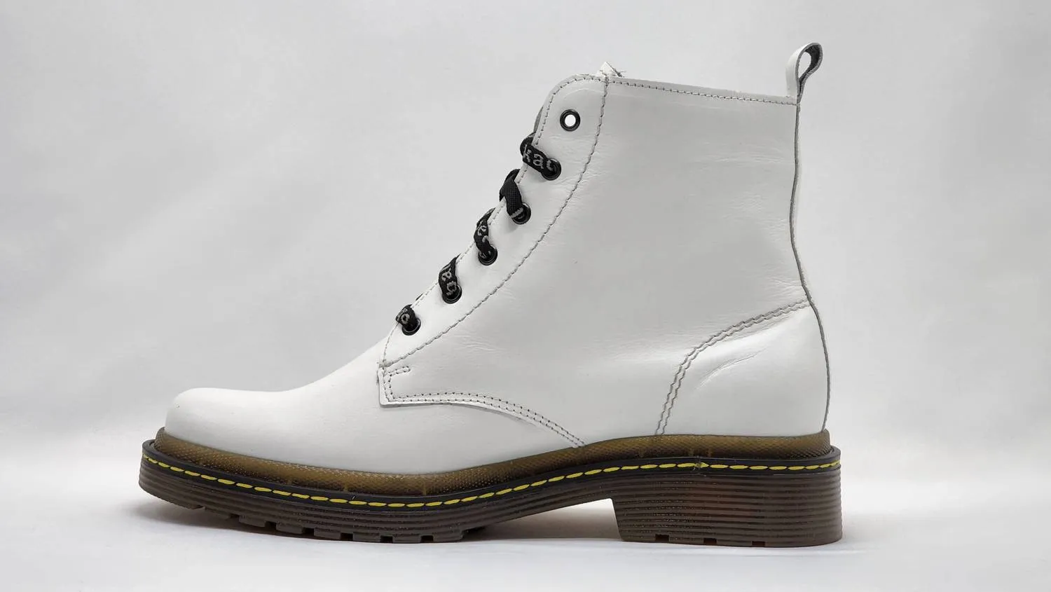 Women's Premium Leather Boots In White