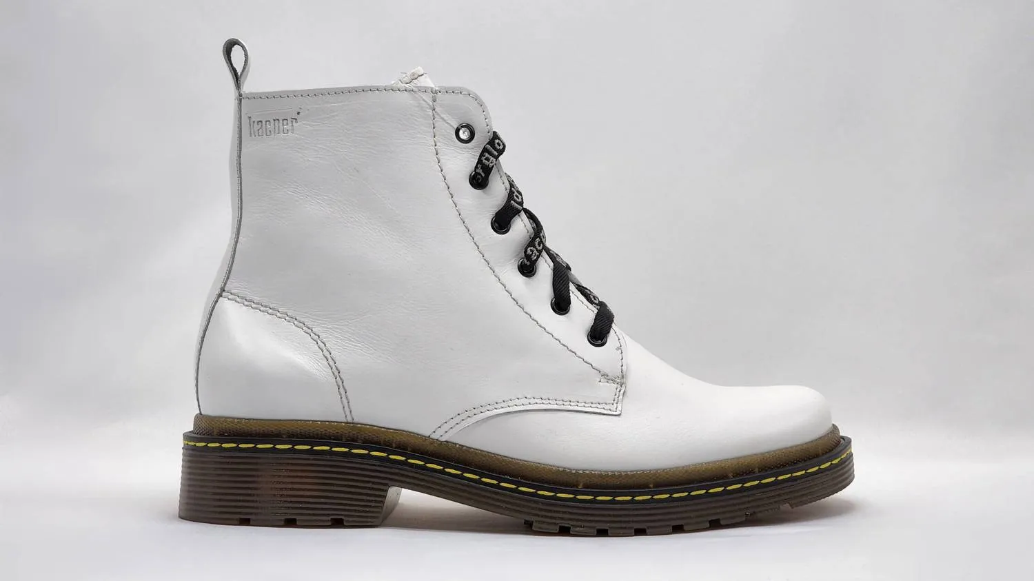 Women's Premium Leather Boots In White