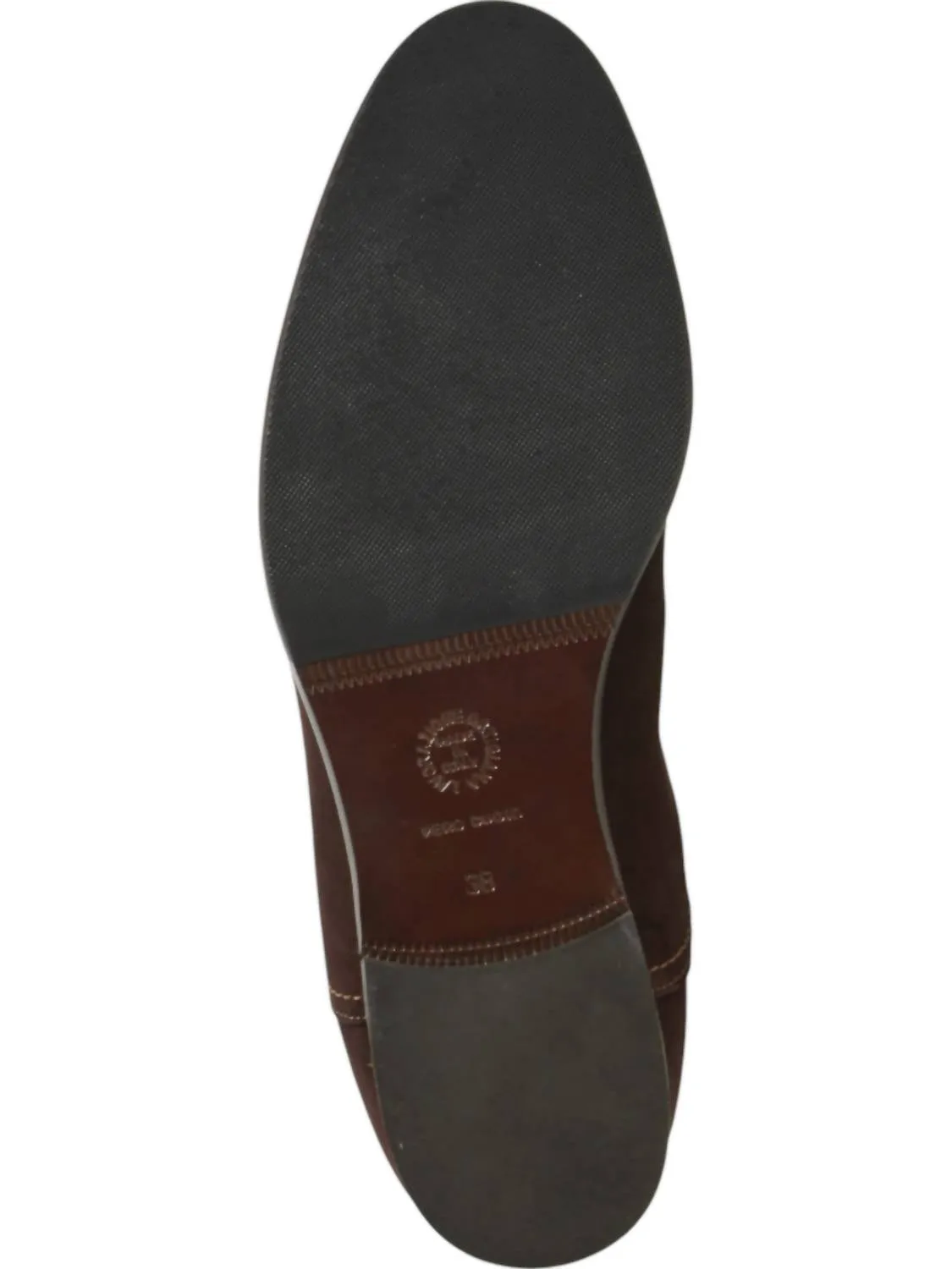 Women's Pull-On Boots In Chocolate Suede