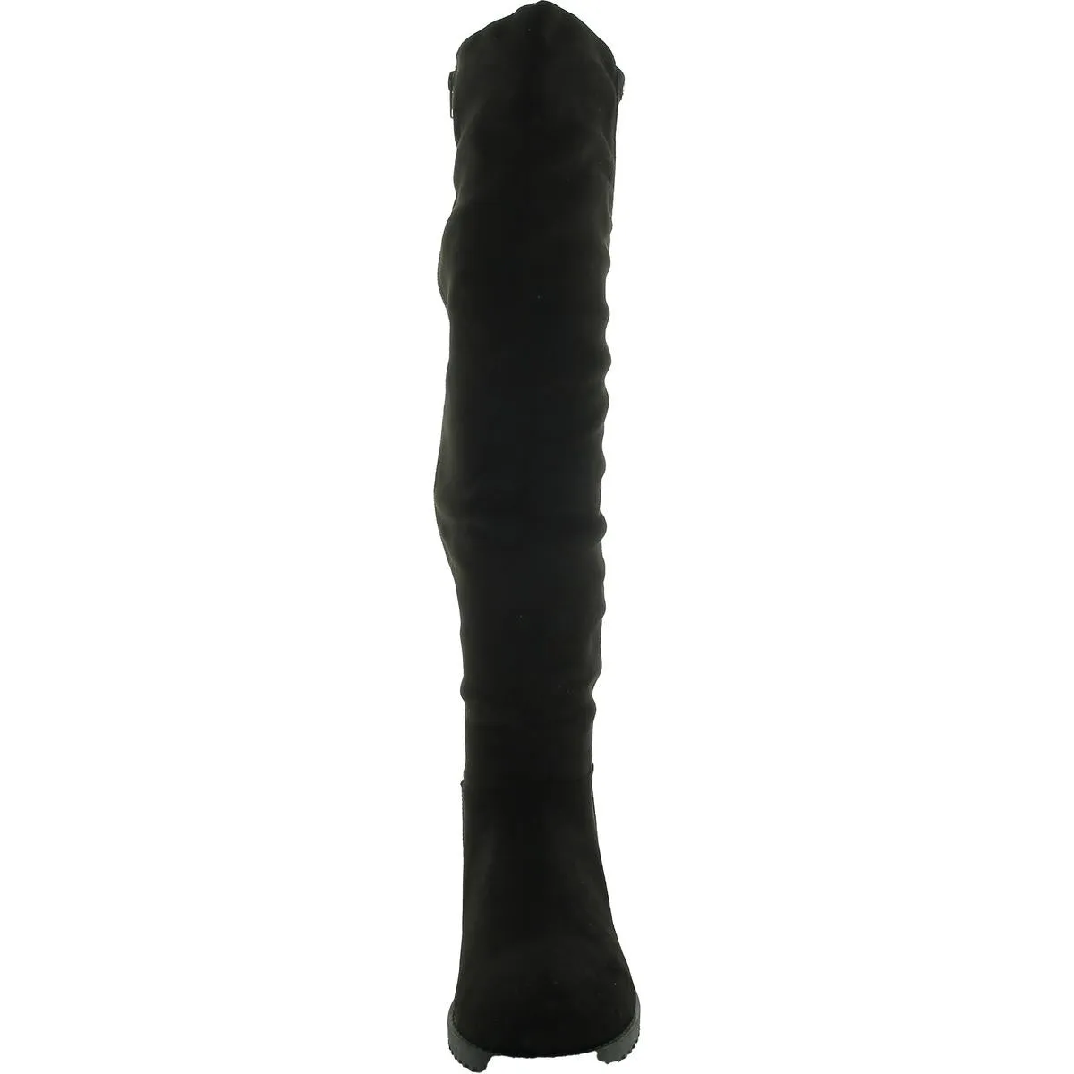 Womens Round toe Side Zipper Knee-High Boots