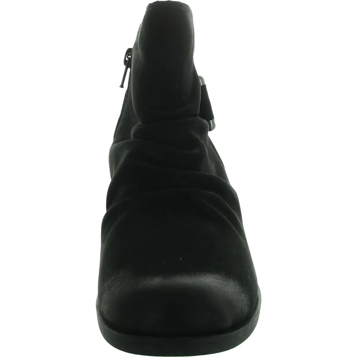 Womens Ruched Ankle Boots