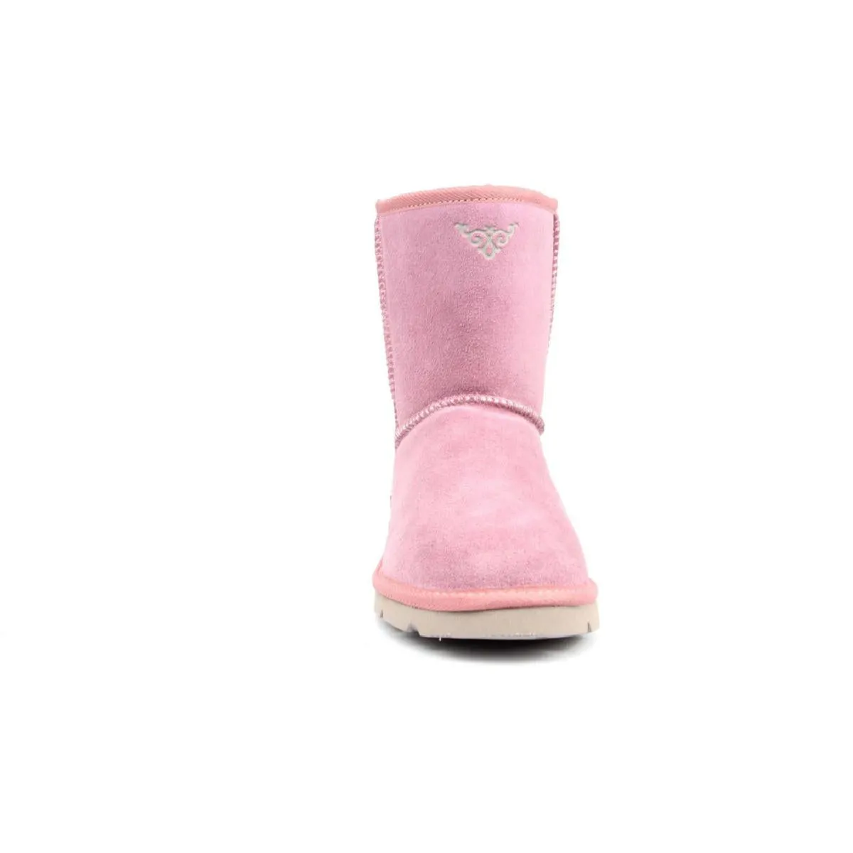 Womens Suede Faux Fur Winter Boots