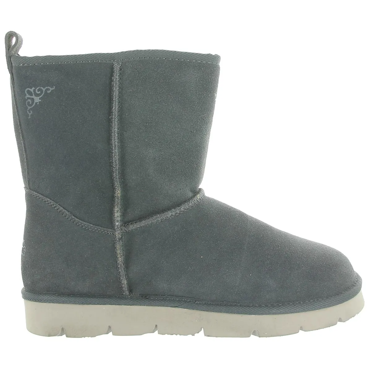 Womens Suede Faux Fur Winter Boots