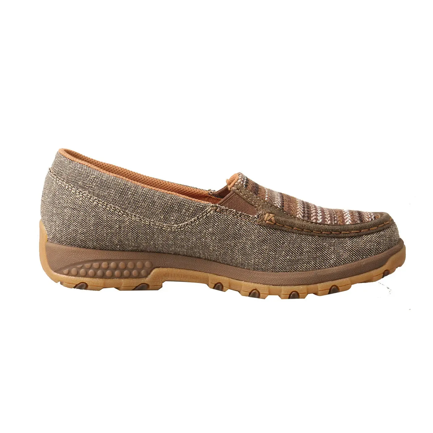 Womens Twisted X Slip-On Driving Moc  Effortless Style & Superior Comfort