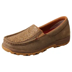Womens Twisted X Slip-On Driving Moc  Effortless Style & Superior Comfort