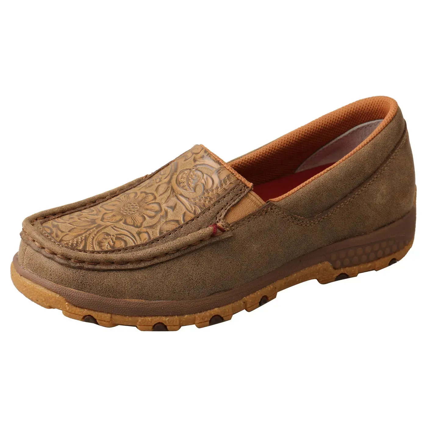 Womens Twisted X Slip-On Driving Moc  Effortless Style & Superior Comfort