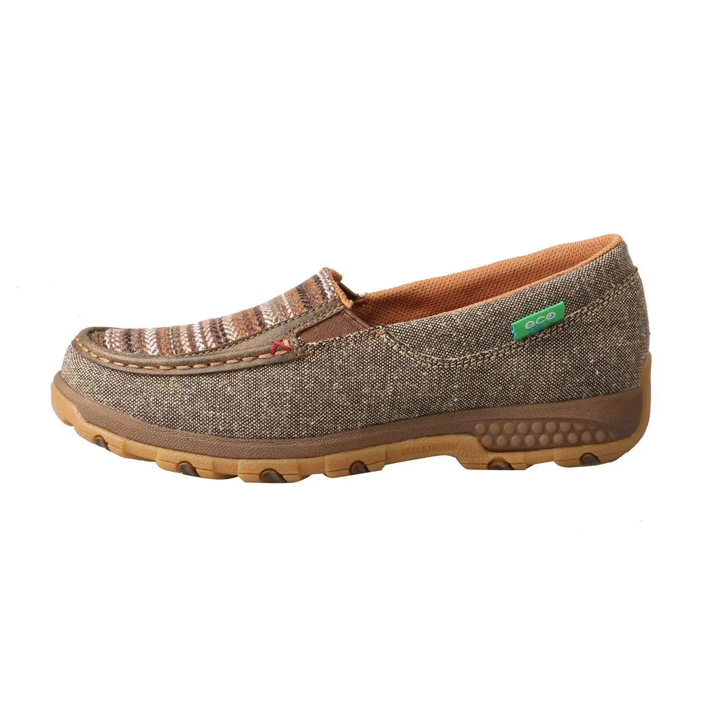 Womens Twisted X Slip-On Driving Moc  Effortless Style & Superior Comfort