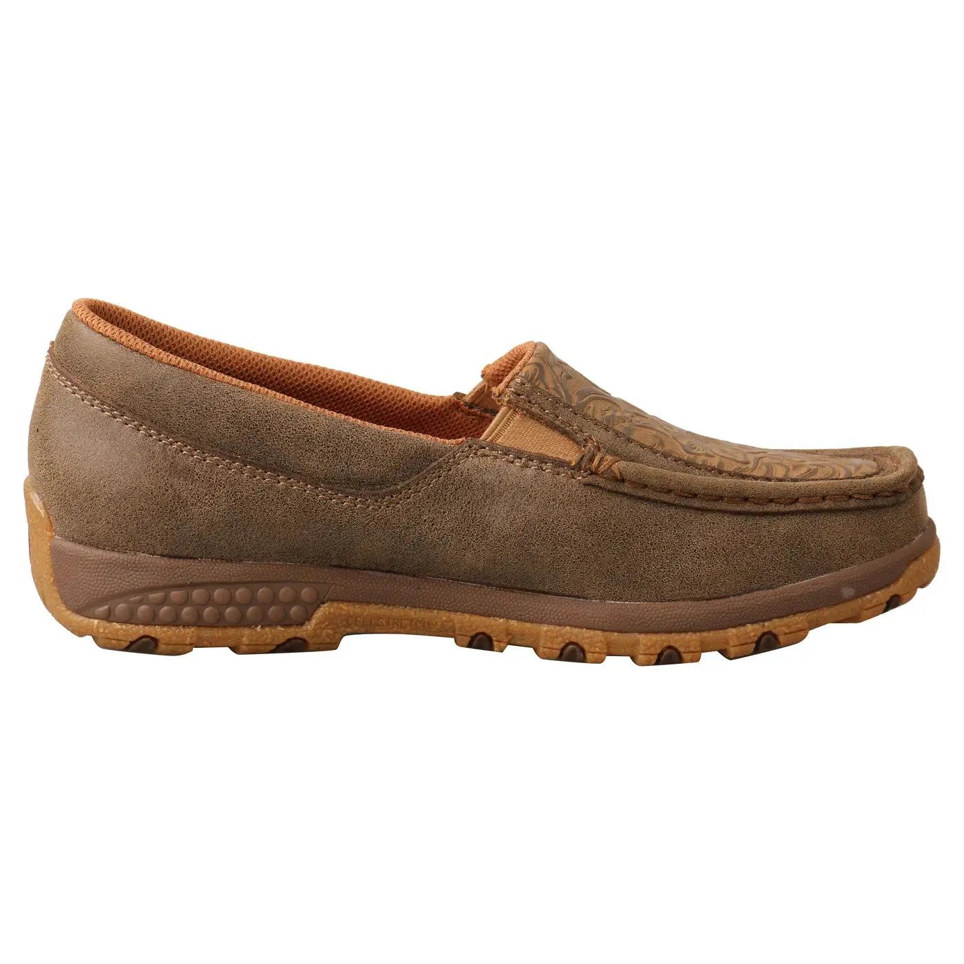 Womens Twisted X Slip-On Driving Moc  Effortless Style & Superior Comfort