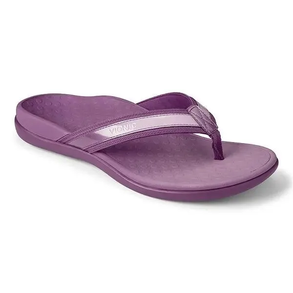 Womens Vionic Tide II  Iconic Orthotic Sandal for Heel Pain Relief
