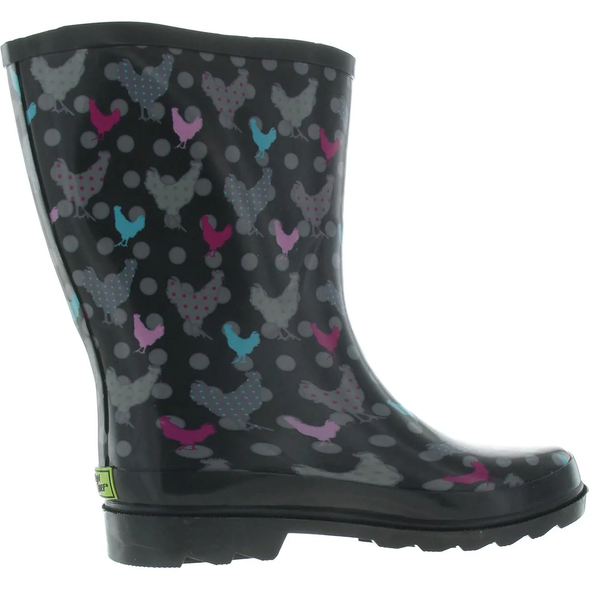 Womens Waterproof Manmade Rain Boots