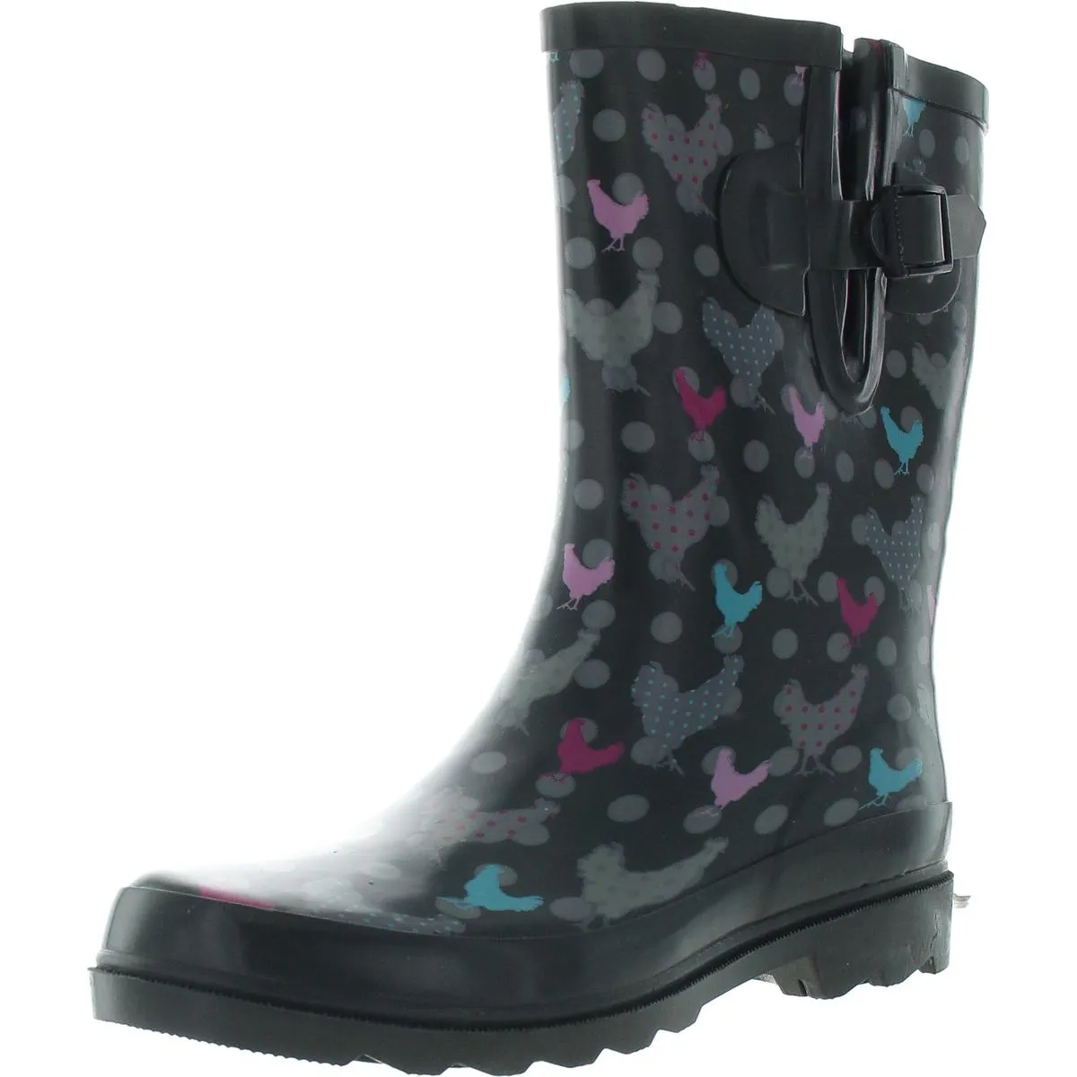Womens Waterproof Manmade Rain Boots