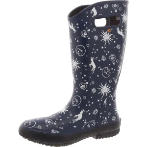Womens Waterproof Rubber Rain Boots