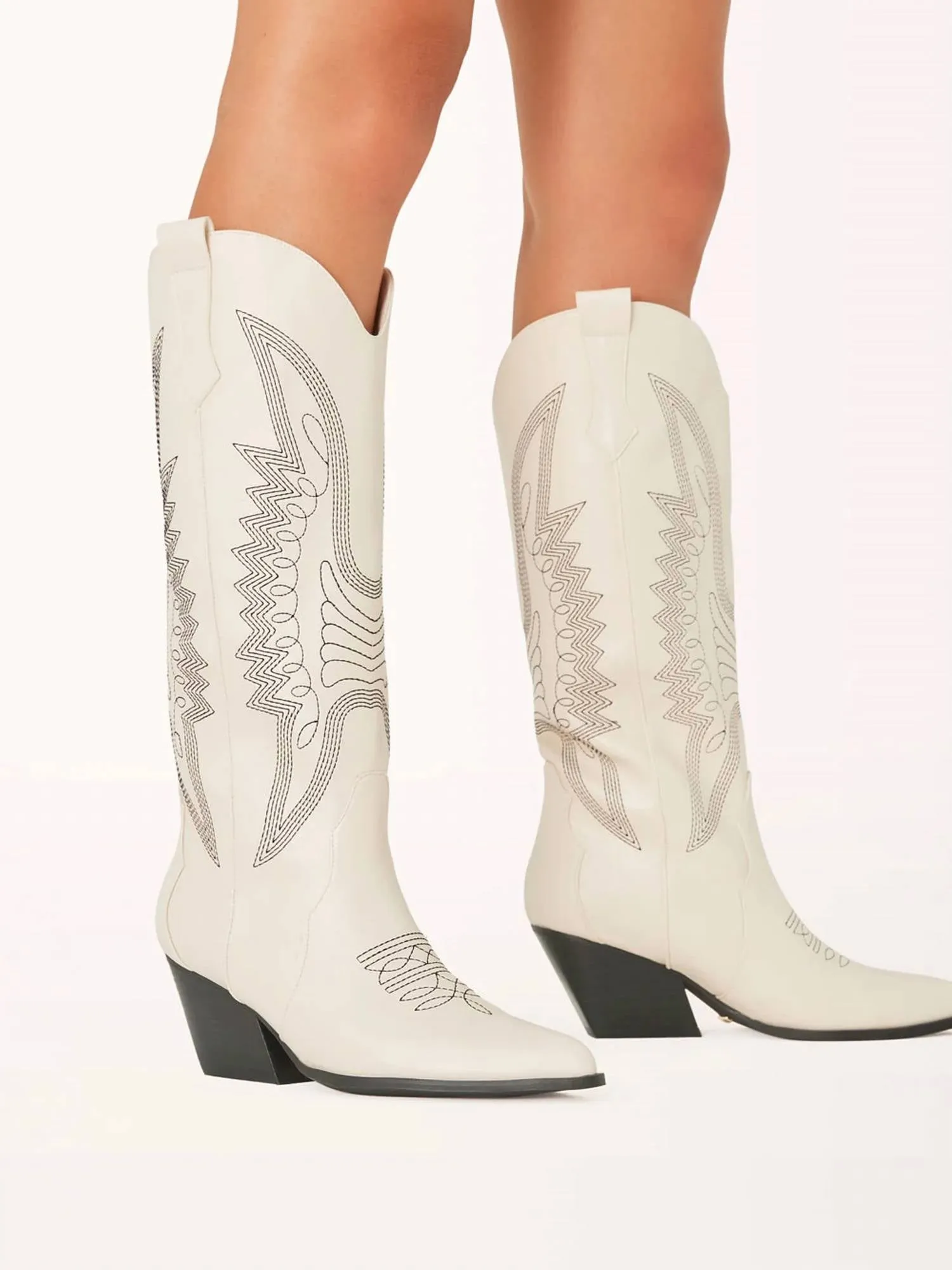 Women's Zayda Boots In Ivory