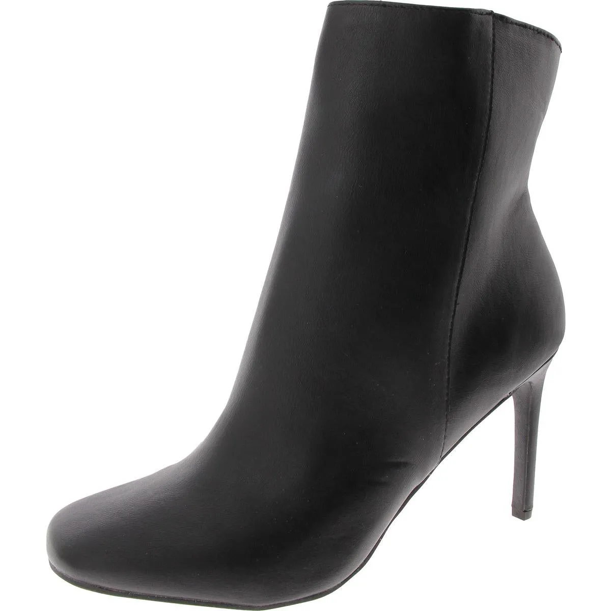 Womens Zip Up Slip On Ankle Boots