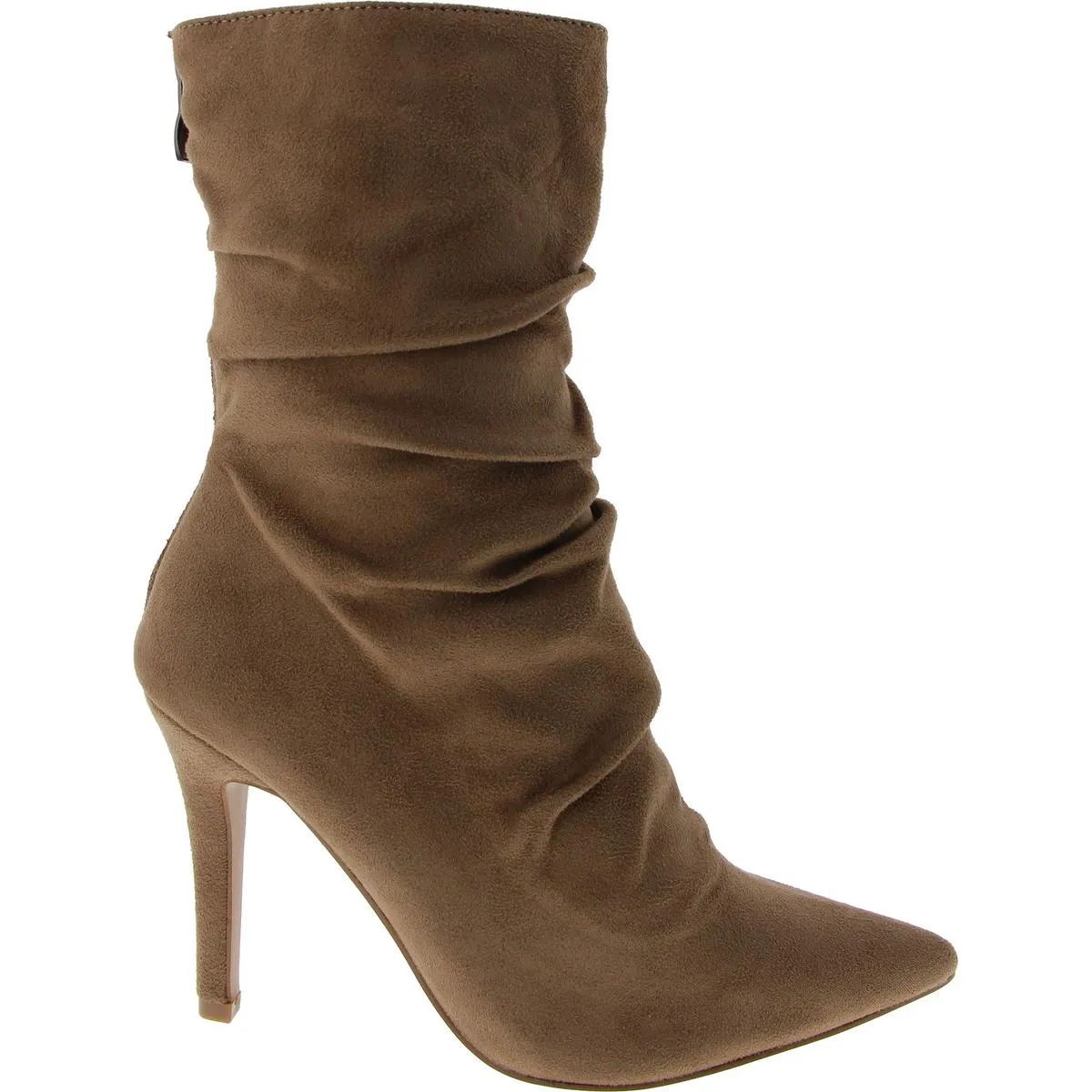 Womens Zip Up Stiletto Ankle Boots