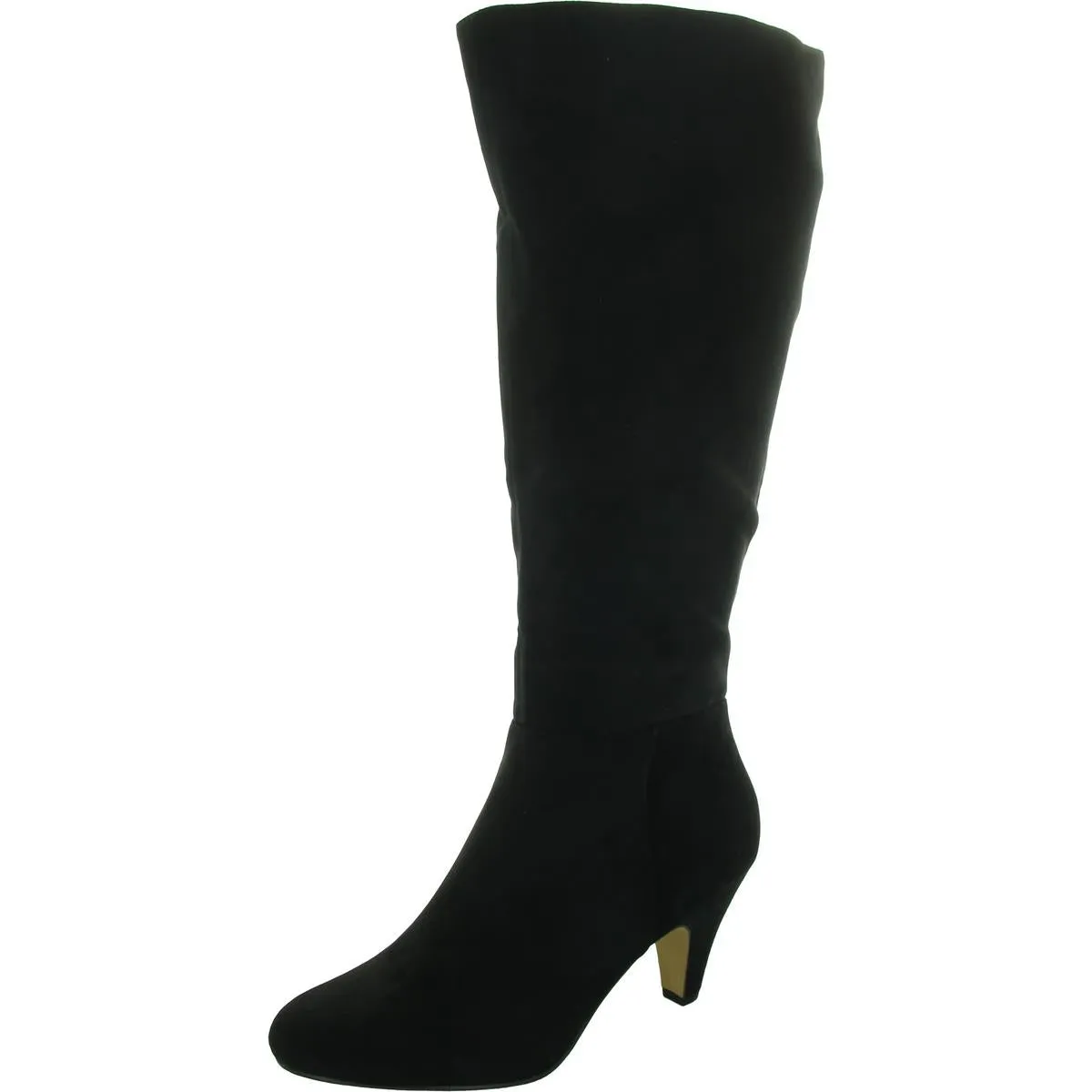 Womens Zipper Knee-High Boots