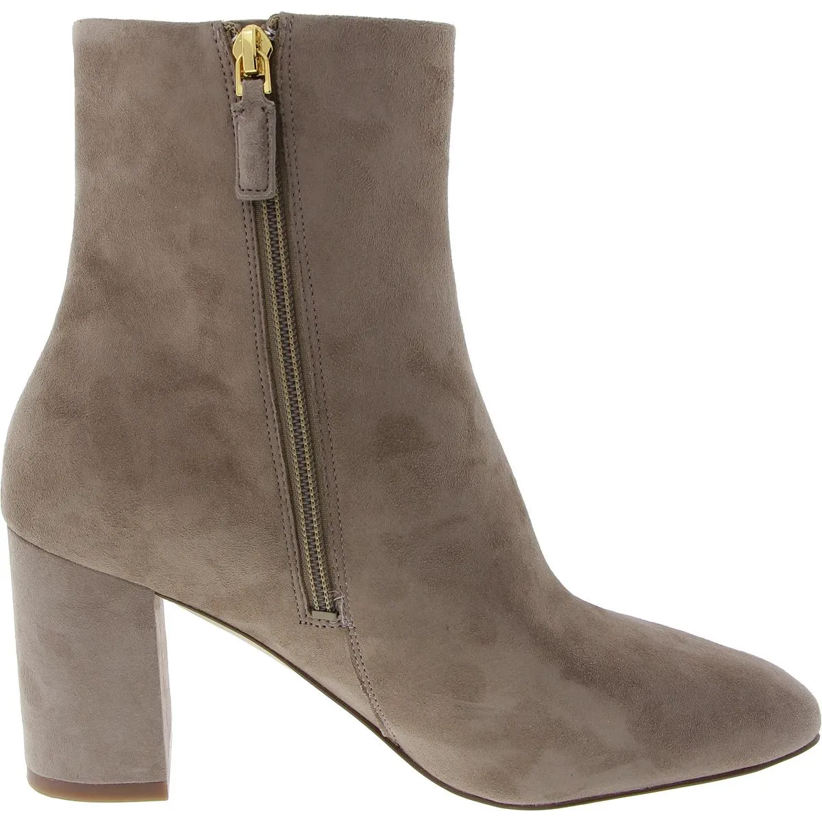 Womens Zipper Manmade Booties