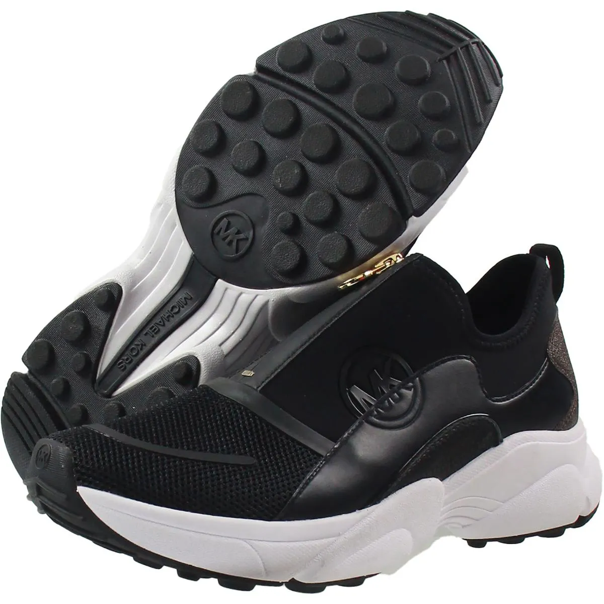 Womens Zipper Manmade Running & Training Shoes
