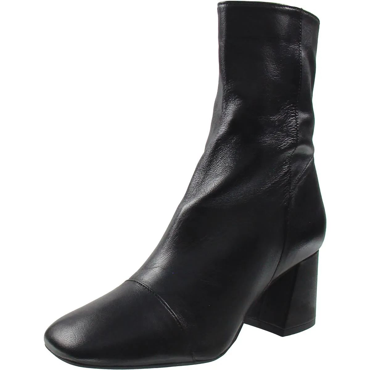 Womens Zipper Mid-Calf Boots
