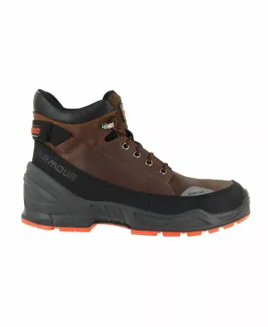 Work Boots 6  Alloy Toe Boots In Reddish Brown